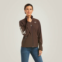 Load image into Gallery viewer, Ariat Women&#39;s New Team Softshell Jacket Coffee Bean