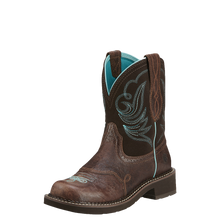 Load image into Gallery viewer, ARIAT WOMEN&#39;S FATBABY WESTERN BOOT CHOCOLATE