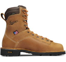 Load image into Gallery viewer, DANNER QUARRY MNS 8 INCH USA MADE ALLOY TOE WORK BOOT TAN OILED LEATHER