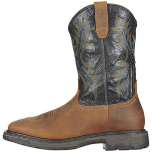 Ariat Mens Workhog Pull On Soft Toe Work Boot