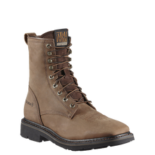 Load image into Gallery viewer, Ariat Mens Cascade Alamo 8 Inch Lace Up Square Toe Soft Toe Work Boot