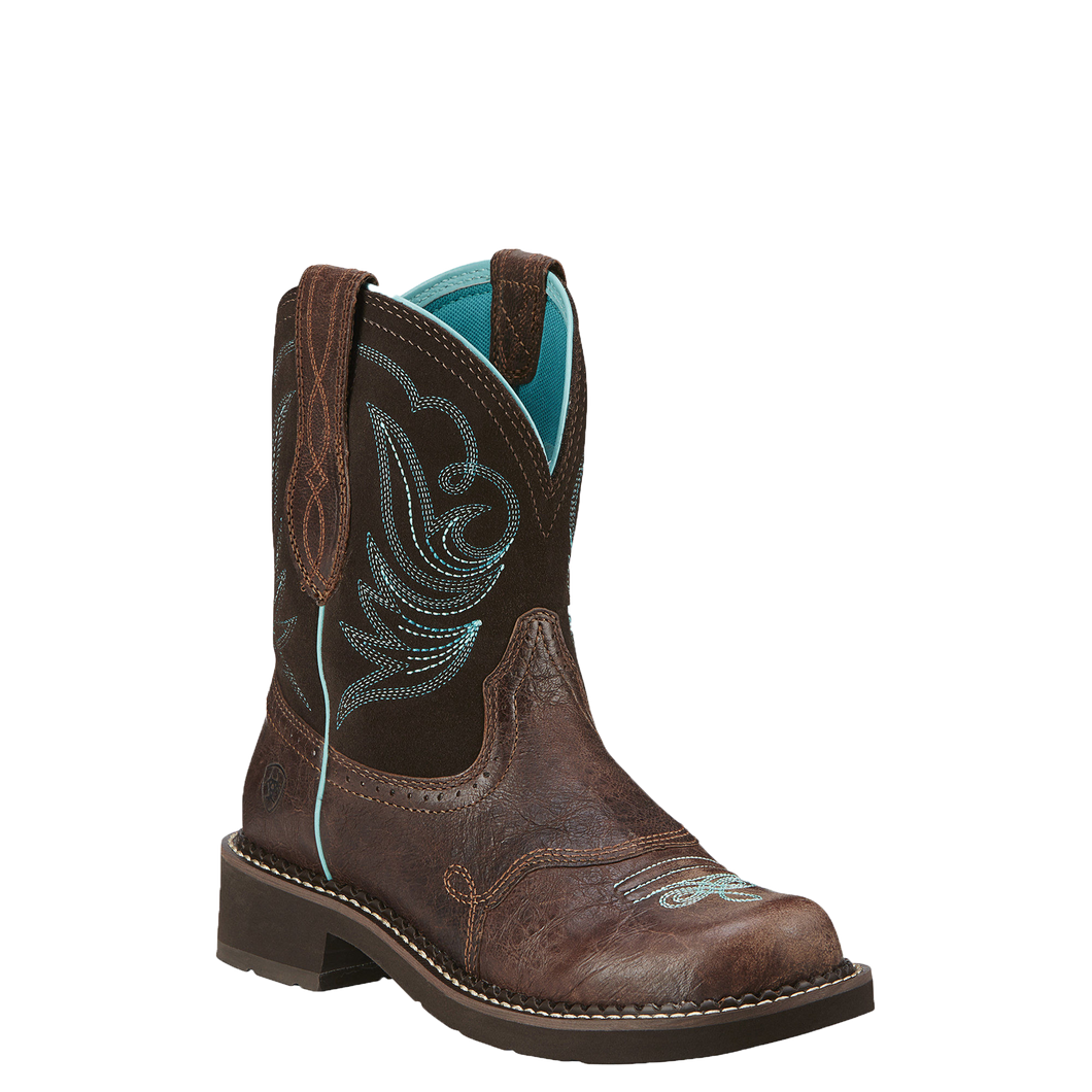 Ariat Womens Fatbaby Western Boot Chocolate