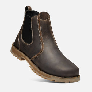 Keen Utility Mens Seattle Romeo Soft Toe Pull On Work Boot