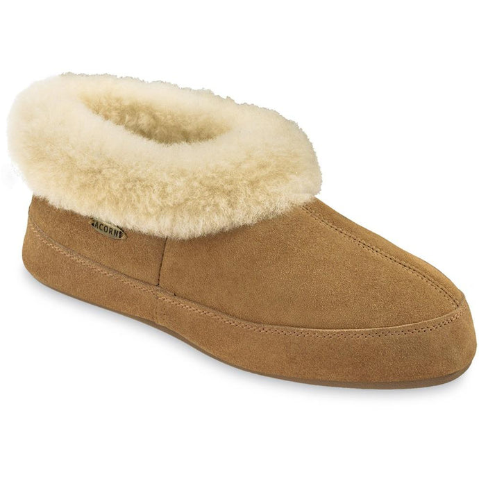 Acorn Womens Oh Ewe Ii Walnut Boot Slippers