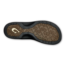 Load image into Gallery viewer, Olukai Wmns Ohana Everyday Classic Leather Waterproof Sandal Black