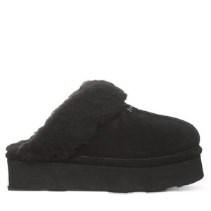 Bearpaw Womens Retro Loki Suede Slide Slipper Black