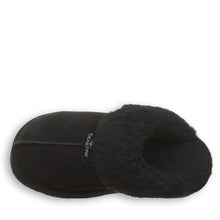 Load image into Gallery viewer, Bearpaw Womens Retro Loki Suede Slide Slipper Black