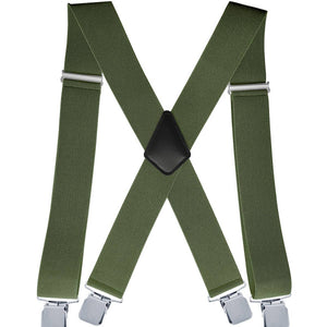 ADJUSTABLE 5CM ELASTIC X-SHAPED SUSPENDER CLIP_CWMM1109: BLACK1 / (OS) 2