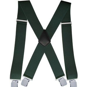 ADJUSTABLE 5CM ELASTIC X-SHAPED SUSPENDER CLIP_CWMM1109: BLACK1 / (OS) 2