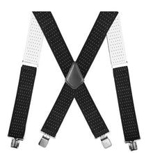 Load image into Gallery viewer, ADJUSTABLE 5CM ELASTIC X-SHAPED SUSPENDER CLIP_CWMM1109: BLACK1 / (OS) 2