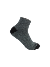 Load image into Gallery viewer, Redback Men’s Bamboo Quarter Sock Black