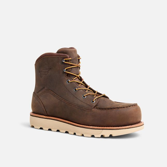 Red Wing Men’s Traction Tred Light 6 Inch Safety Toe WP Work Boot