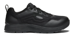 Keen Utility Mens Sparta Ii Steel Toe Work Shoe Black