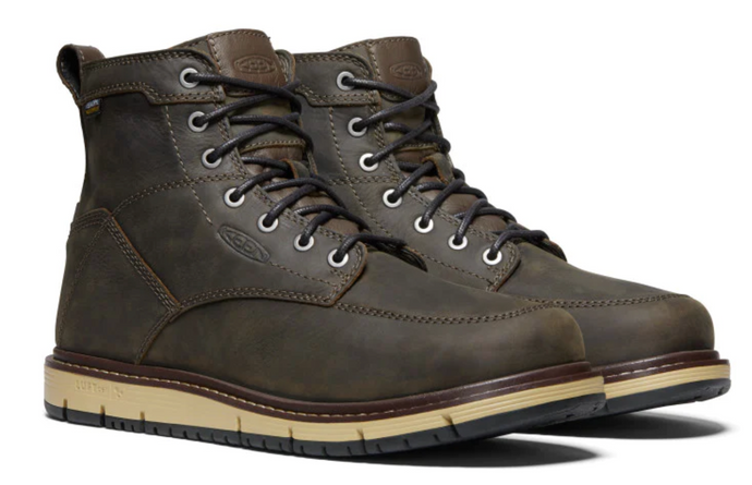 Keen Mens San Jose Wedge 6 Inch Soft Toe WP Work Boot