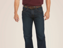 Load image into Gallery viewer, ARIAT MNS REBAR M5 STRAIGHT DURASTRETCH EDGE STACKABLE STRAIGHT LEG JEAN INDIGO