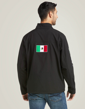 Load image into Gallery viewer, ARIAT MNS NEW TEAM SOFTSHELL MEXICO JACKET BLACK