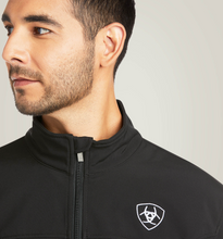 Load image into Gallery viewer, Ariat Mens New Team Softshell Mexico Jacket Black