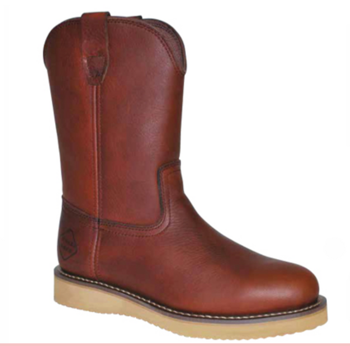 Work Zone Men’s 10 Inch Pull On Soft Toe Work Boot