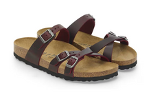 Load image into Gallery viewer, Birkenstock Womens Franca Oiled Leather Zinfandel