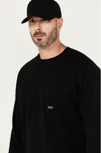 Load image into Gallery viewer, Ariat Mens Rebar Workman Graphic Long Sleeve Work Pocket T Shirt