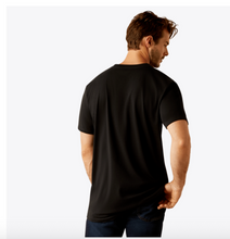 Load image into Gallery viewer, Ariat Mens Vertical Logo Short Sleeve T Shirt