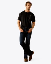 Load image into Gallery viewer, Ariat Mens Vertical Logo Short Sleeve T Shirt