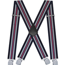 Load image into Gallery viewer, ADJUSTABLE 5CM ELASTIC X-SHAPED SUSPENDER CLIP_CWMM1109: BLACK1 / (OS) 2