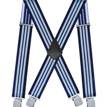 Load image into Gallery viewer, ADJUSTABLE 5CM ELASTIC X-SHAPED SUSPENDER CLIP_CWMM1109: BLACK1 / (OS) 2