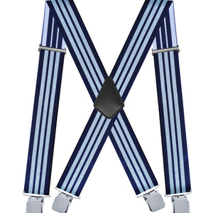 ADJUSTABLE 5CM ELASTIC X-SHAPED SUSPENDER CLIP_CWMM1109: BLACK1 / (OS) 2