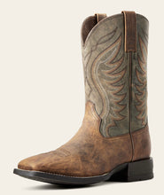 Load image into Gallery viewer, ARIAT MNS AMOS WESTERN BOOT SORREL CRUNCH ARMY GREEN
