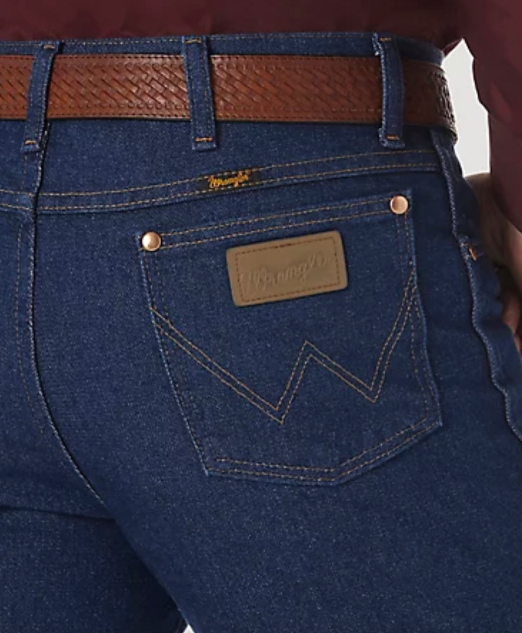 WRANGLER COWBOY CUT SLIM FIT JEAN IN PREWASHED INDIGO