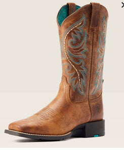 ARIAT WMNS ROUNDUP BACK ZIP  WESTERN BOOT