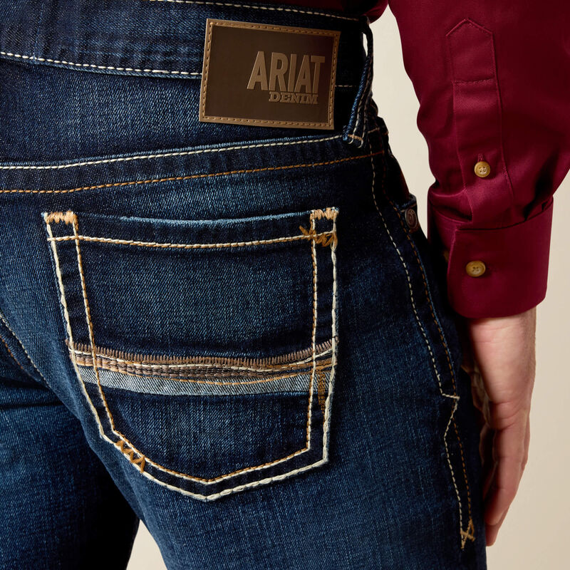 Ariat Mens M7 Rocker Concord Stretch Stackable Straight Leg Jean