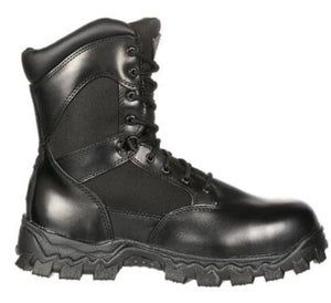 ROCKY MNS ALPHA FORCE 8 INCH SIDE ZIP COMPOSITE TOE PUBLIC SERVICE BOOT BOOT