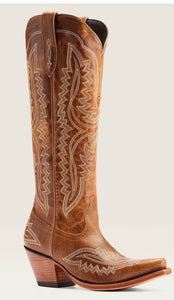 ARIAT WMNS CASANOVA TALL WESTERN  BOOT SHADES OF GRAIN