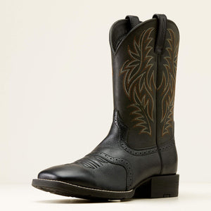 Ariat Mens Sport Wide Square Toe Western Work Boot