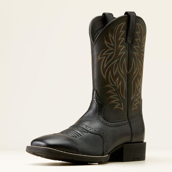 Ariat Mens Sport Wide Square Toe Western Work Boot