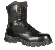 Load image into Gallery viewer, ROCKY MNS ALPHA FORCE 8 INCH SIDE ZIP COMPOSITE TOE PUBLIC SERVICE BOOT BOOT