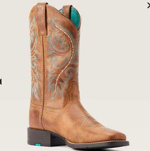 ARIAT WMNS ROUNDUP BACK ZIP  WESTERN BOOT