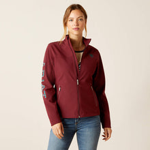 Load image into Gallery viewer, Ariat Women&#39;s New Team Softshell Jacket Tawny Port