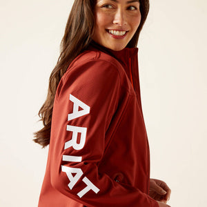Ariat Women's New Team Softshell Jacket Fired Brick