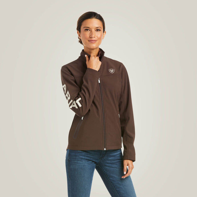 Ariat Women's New Team Softshell Jacket Coffee Bean