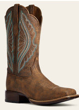 Load image into Gallery viewer, ARIAT WMNS PRIMETIME WESTERN  BOOT TACK ROOM BROWN