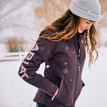 Load image into Gallery viewer, Ariat Women&#39;s New Team Softshell Jacket Mulberry Heather