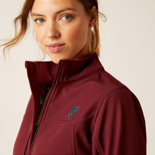 Load image into Gallery viewer, Ariat Women&#39;s New Team Softshell Jacket Tawny Port