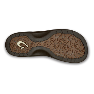 Ohana Womens Black Leather