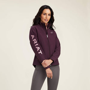 Ariat Women's New Team Softshell Jacket Mulberry Heather