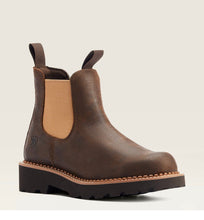 Load image into Gallery viewer, Ariat Womens Fatbaby Twin Gore Pull On Western Boot