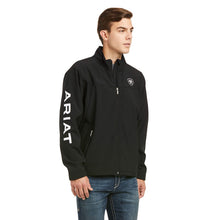 Load image into Gallery viewer, Ariat Mens Team  Softshell Jacket Black