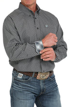 Load image into Gallery viewer, Cinch Men&#39;s Geometric Print Button Down Western Shirt - Grey